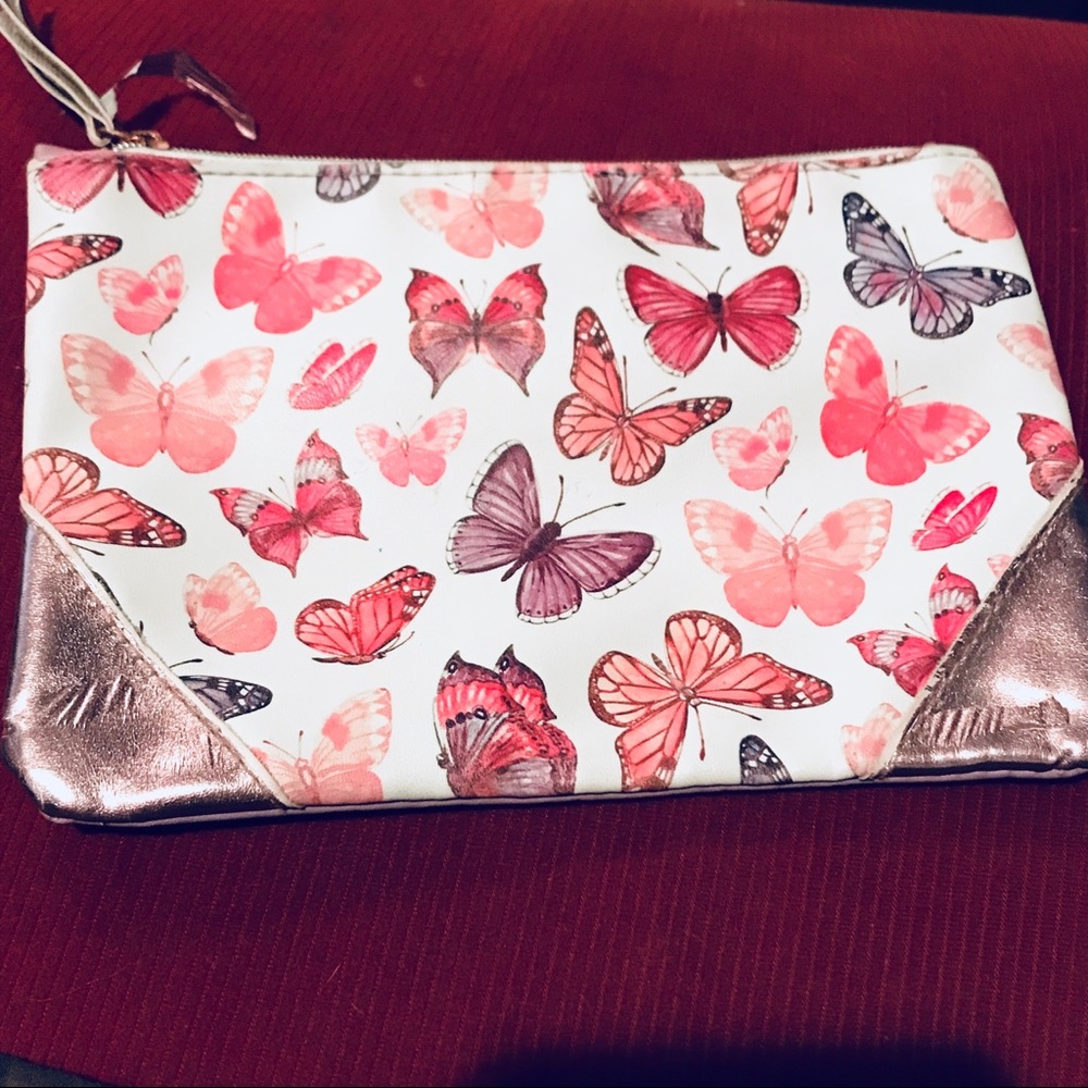 Butterfly makeup bag